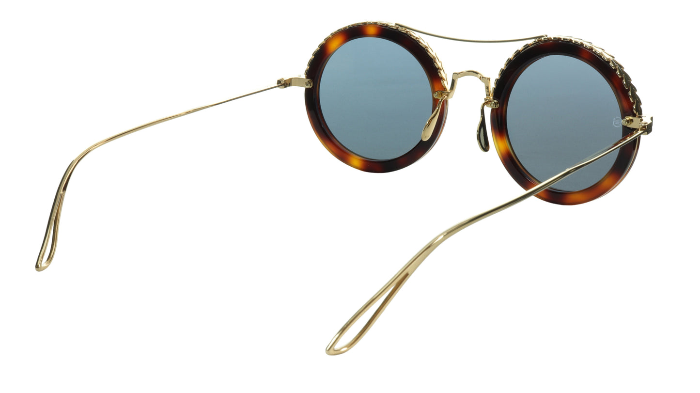 Ellie Saab Sunglasses ES 001/S 06JO3 Acetate Metal Italy Made 48-27-145 - Frame Bay