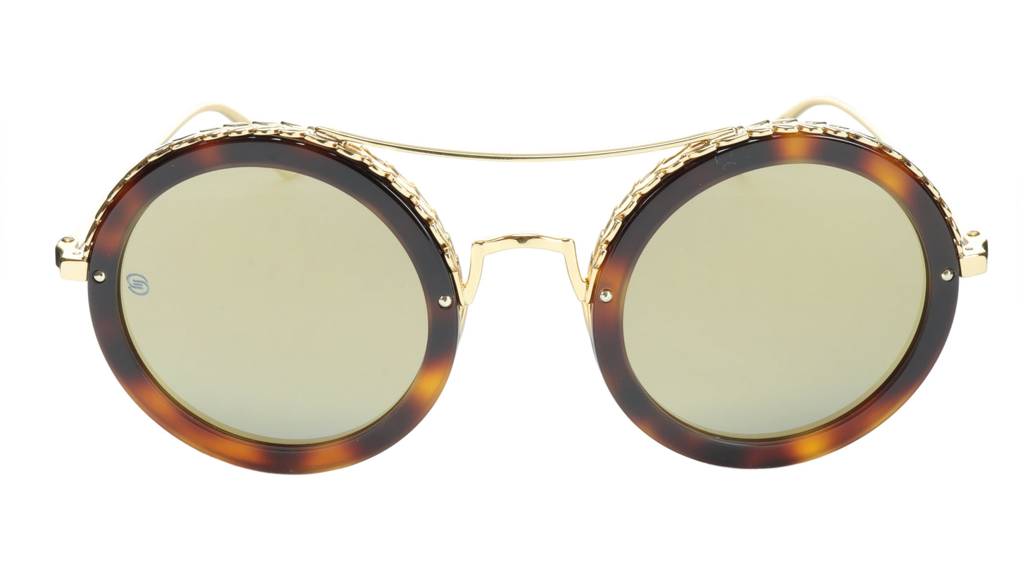 Ellie Saab Sunglasses ES 001/S 06JO3 Acetate Metal Italy Made 48-27-145 - Frame Bay