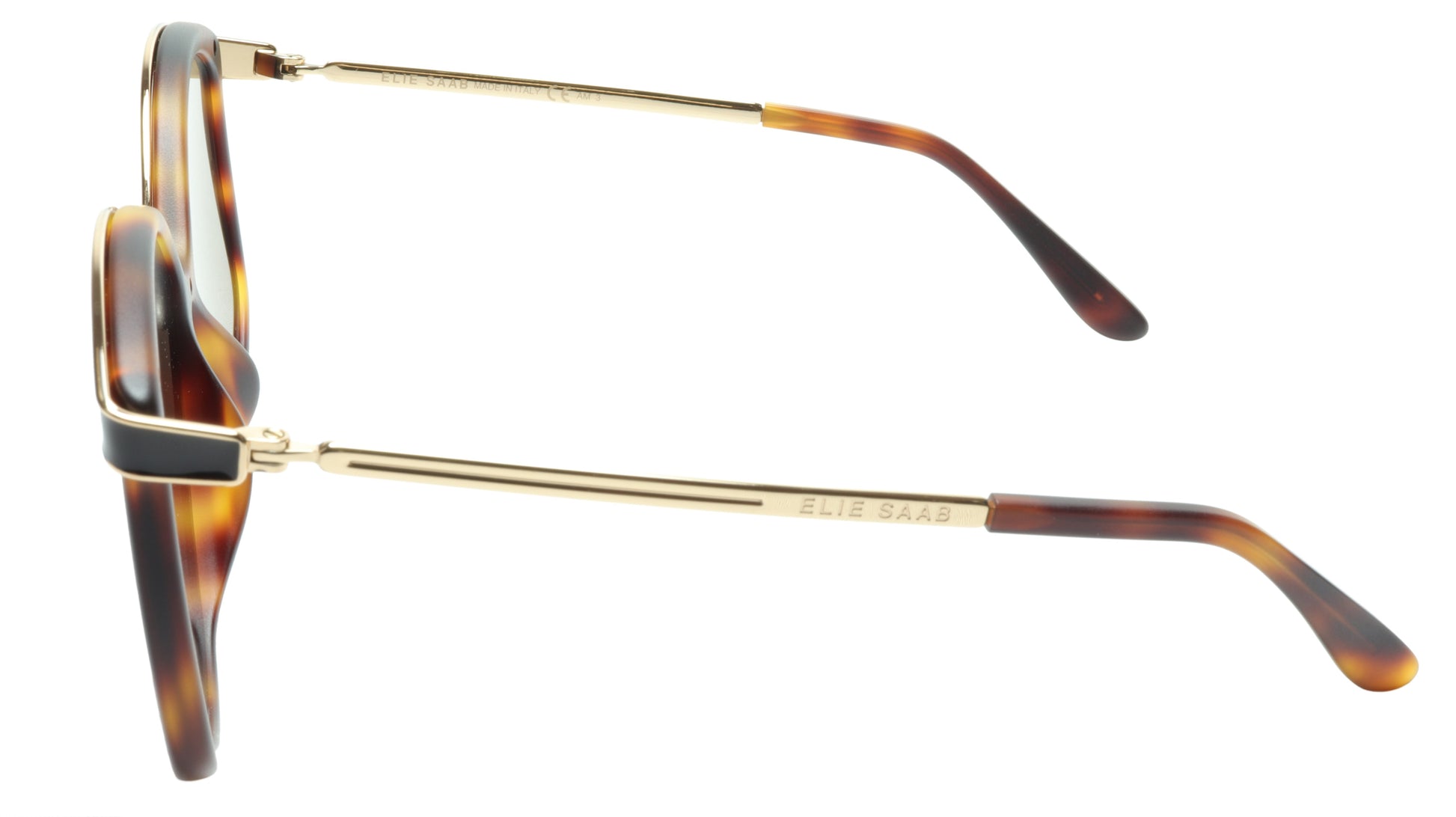 Ellie Saab Sunglasses ES 023/G/S N9P03 Acetate Metal Italy Made 61-14-140 - Frame Bay