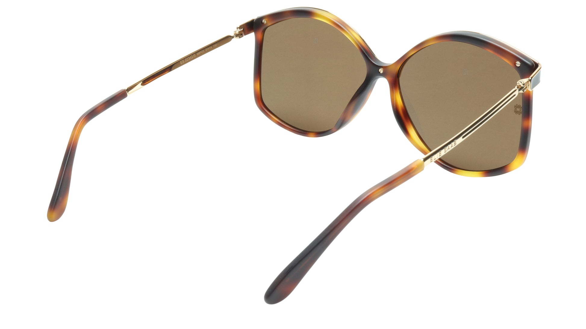 Ellie Saab Sunglasses ES 023/G/S N9P03 Acetate Metal Italy Made 61-14-140 - Frame Bay
