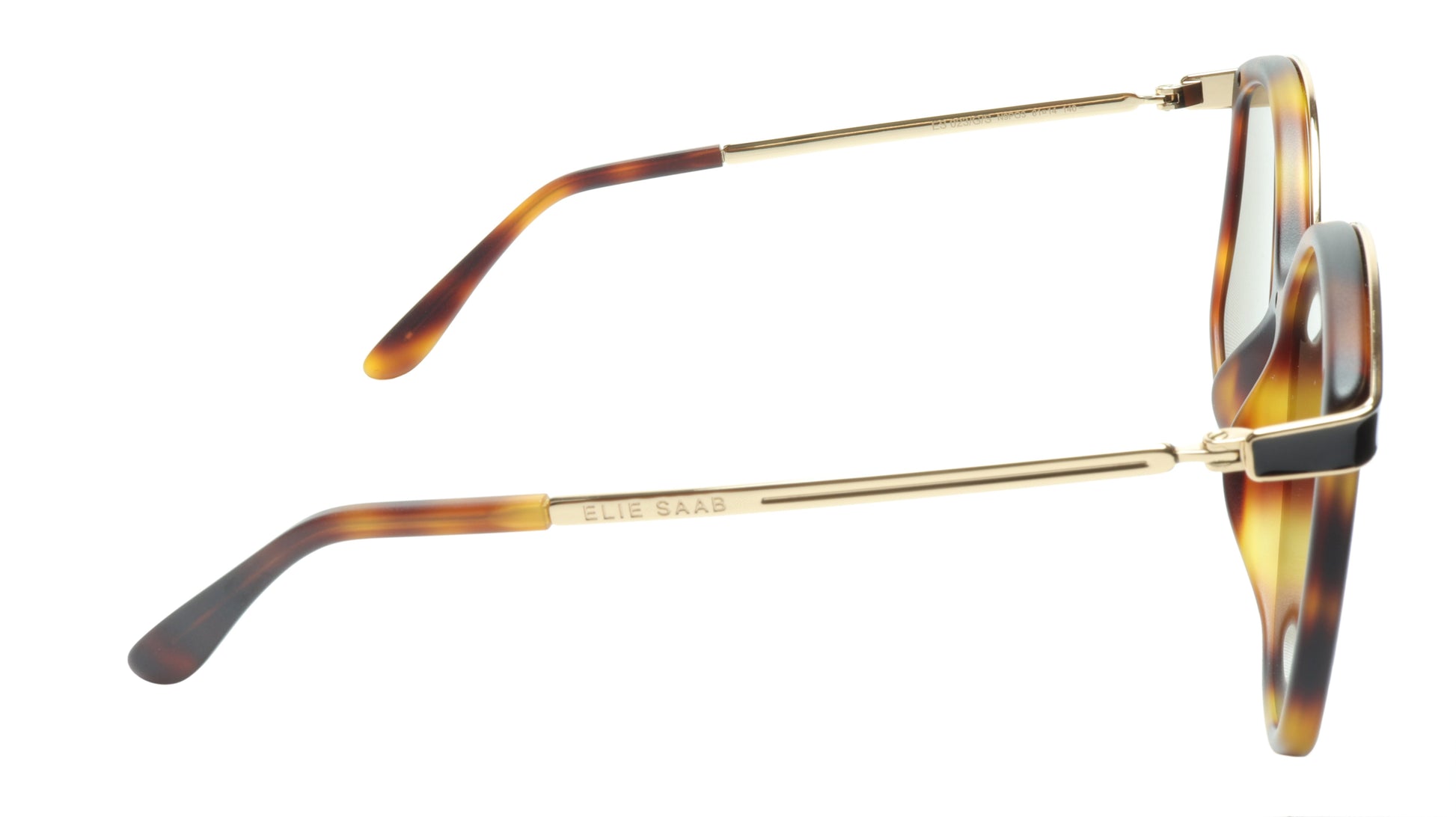 Ellie Saab Sunglasses ES 023/G/S N9P03 Acetate Metal Italy Made 61-14-140 - Frame Bay