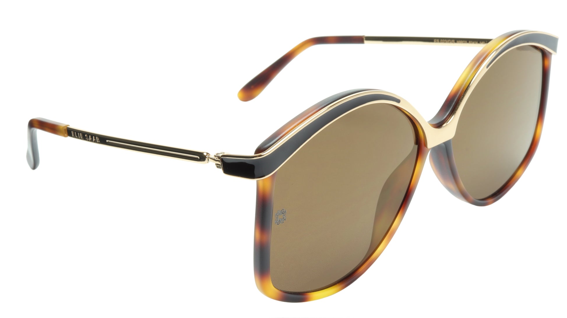 Ellie Saab Sunglasses ES 023/G/S N9P03 Acetate Metal Italy Made 61-14-140 - Frame Bay
