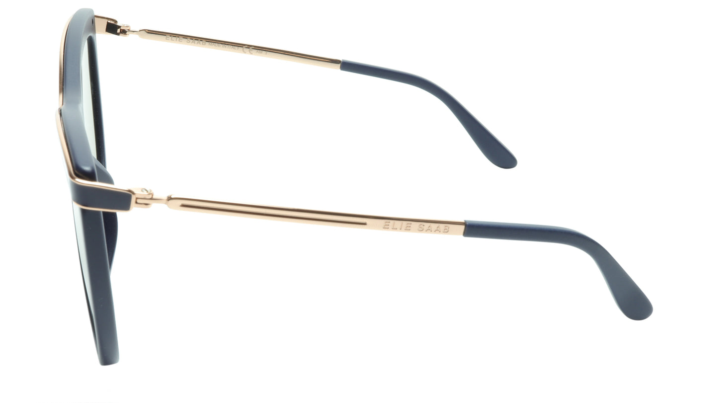 Ellie Saab Sunglasses ES 024/G/S PJPQQ Acetate Metal Italy Made 61-13-140 - Frame Bay