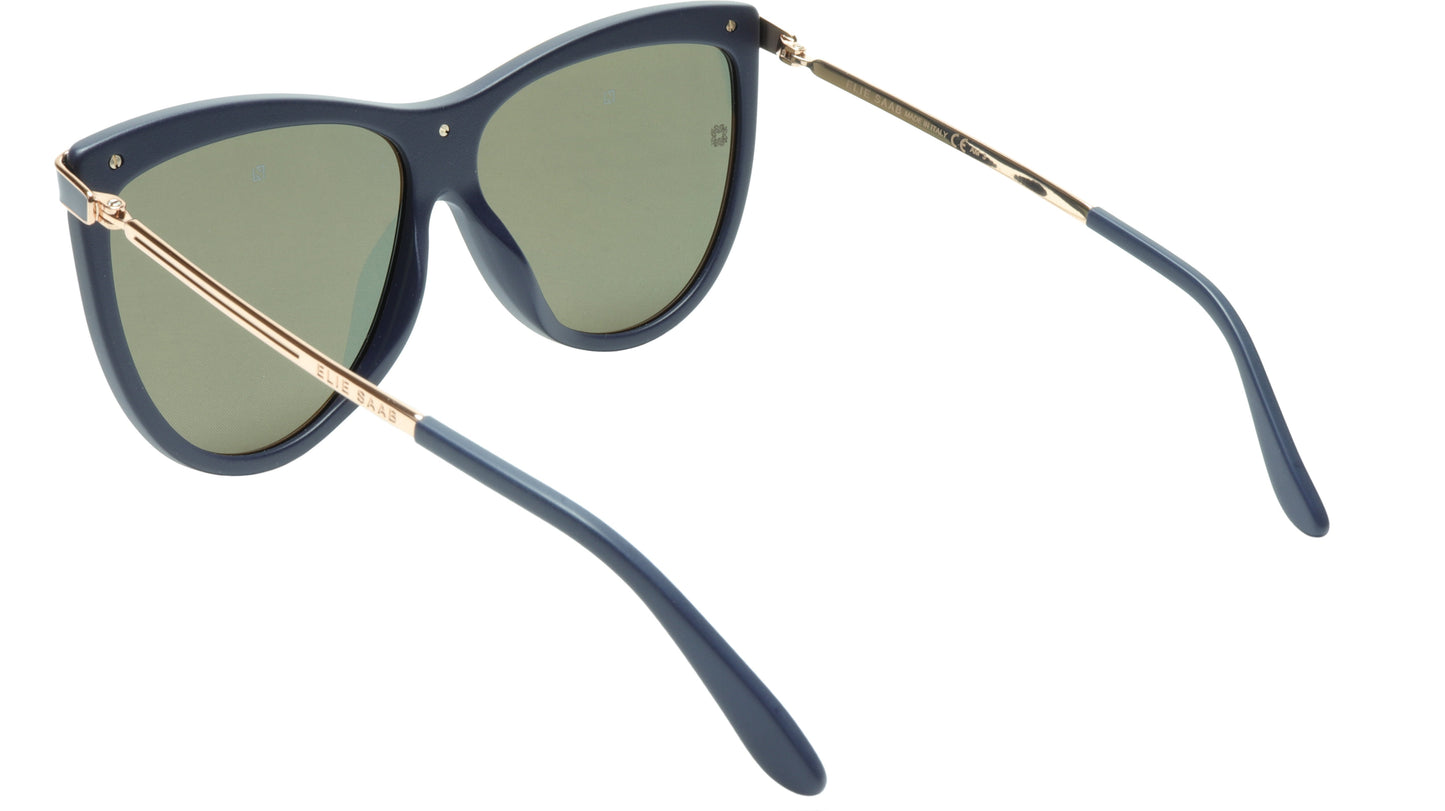 Ellie Saab Sunglasses ES 024/G/S PJPQQ Acetate Metal Italy Made 61-13-140 - Frame Bay