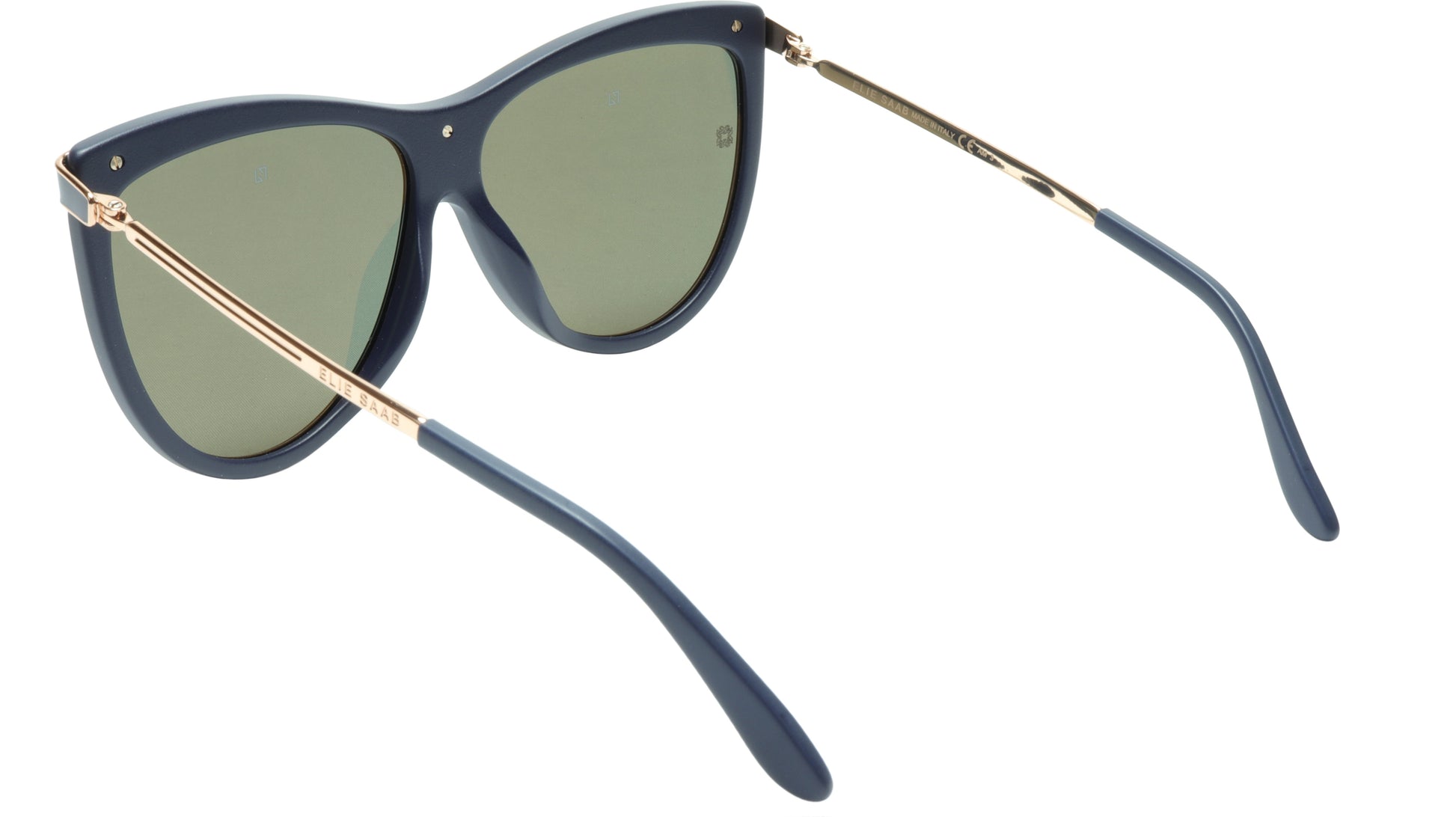 Ellie Saab Sunglasses ES 024/G/S PJPQQ Acetate Metal Italy Made 61-13-140 - Frame Bay