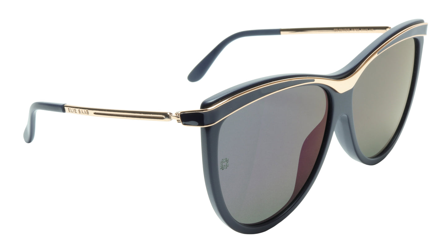 Ellie Saab Sunglasses ES 024/G/S PJPQQ Acetate Metal Italy Made 61-13-140 - Frame Bay