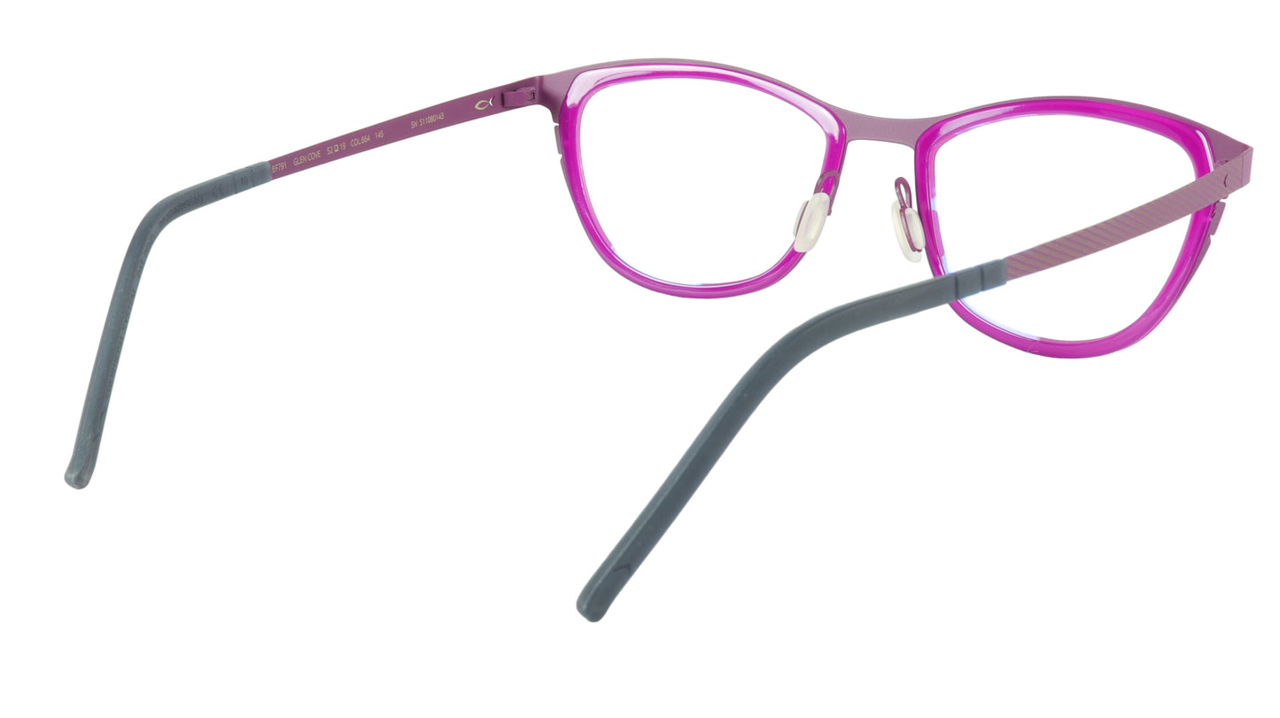 Blackfin Glen Cove BF791 C664 Beta-Titanium Bio-compatible Italy Made Eyeglasses - Frame Bay