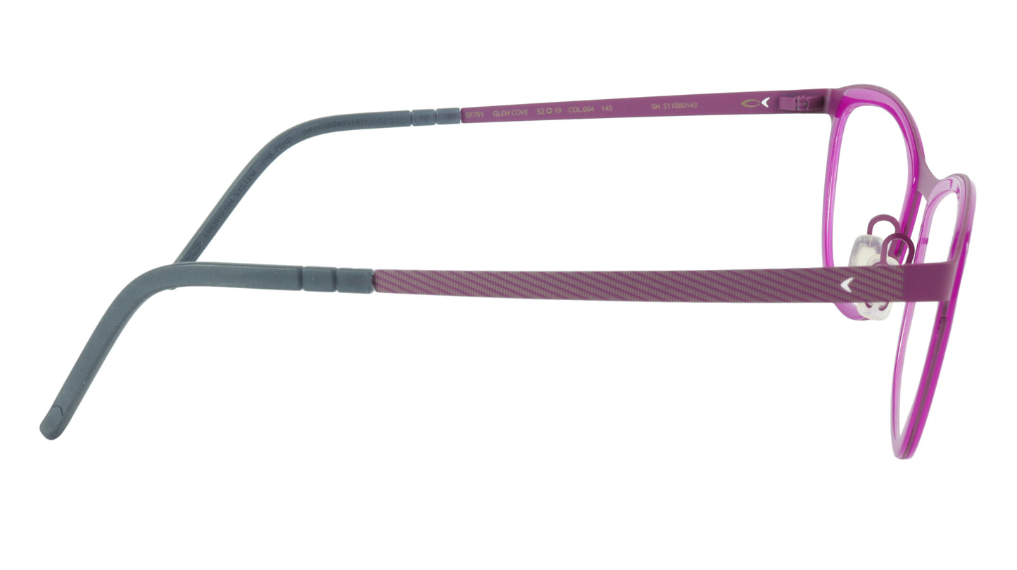 Blackfin Glen Cove BF791 C664 Beta-Titanium Bio-compatible Italy Made Eyeglasses - Frame Bay