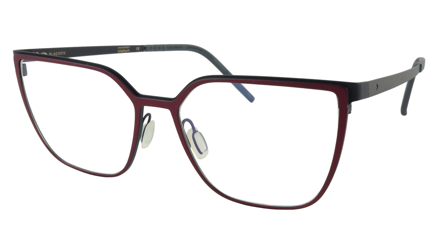 Blackfin Doran BF781 C615 Beta-Titanium Bio-compatible Italy Made Eyeglasses - Frame Bay