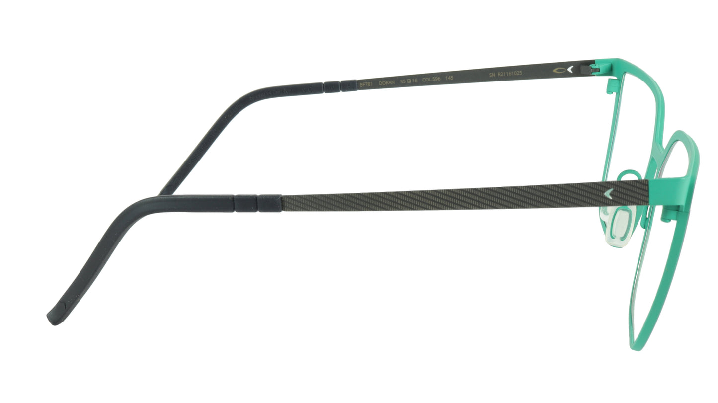 Blackfin Doran BF781 C596 Beta-Titanium Bio-compatible Italy Made Eyeglasses - Frame Bay