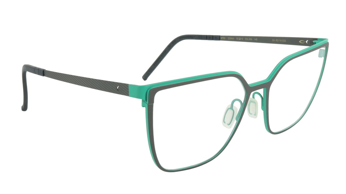 Blackfin Doran BF781 C596 Beta-Titanium Bio-compatible Italy Made Eyeglasses - Frame Bay