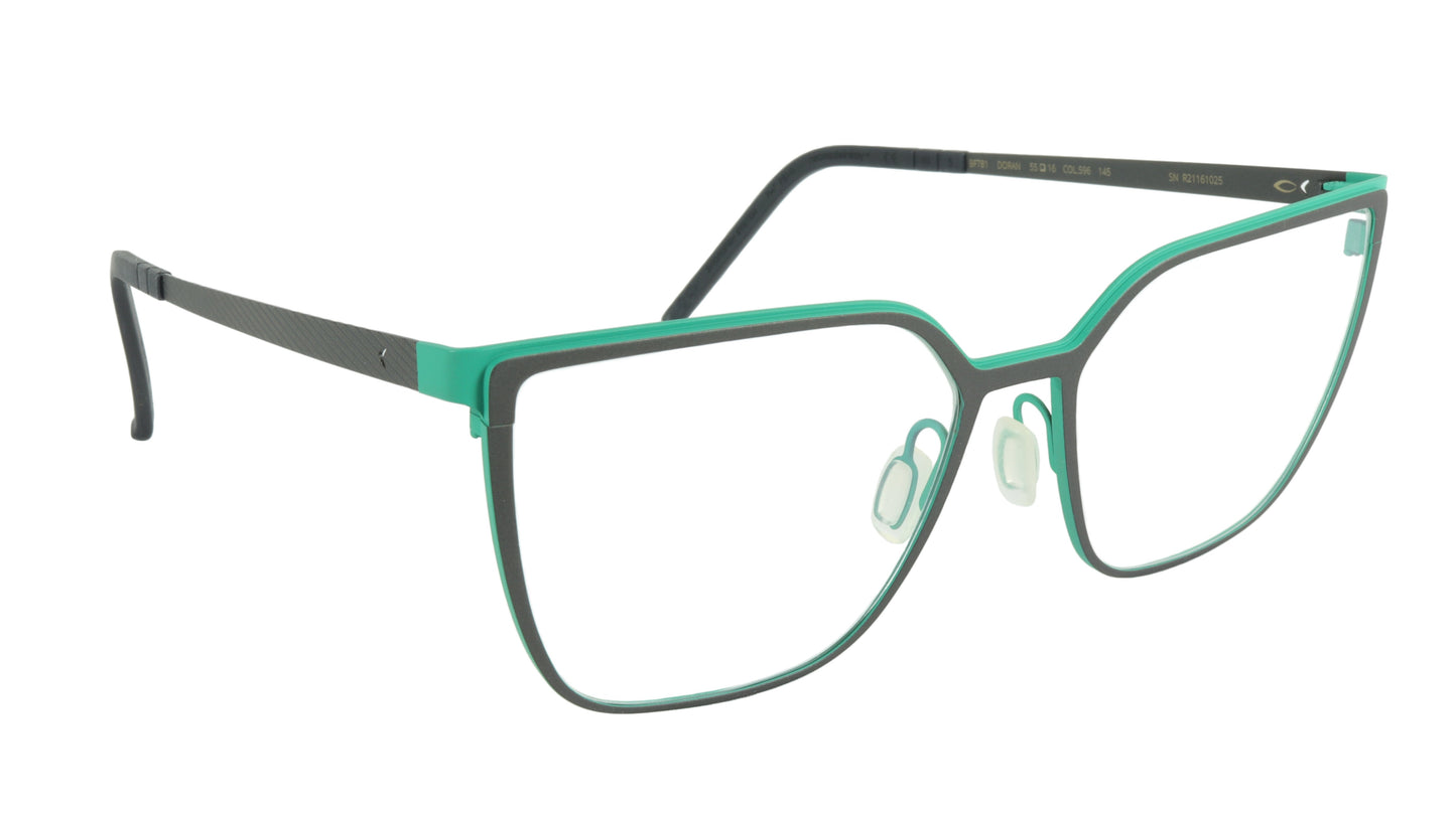 Blackfin Doran BF781 C596 Beta-Titanium Bio-compatible Italy Made Eyeglasses - Frame Bay