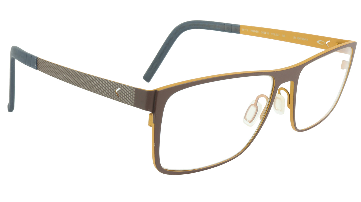 Blackfin Palmer BF771 C622 Beta-Titanium Bio-compatible Italy Made Eyeglasses - Frame Bay
