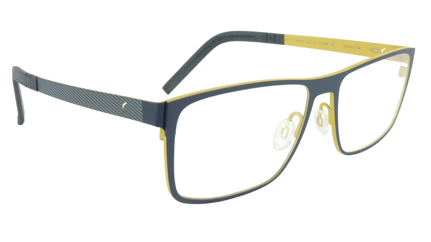 Blackfin Palmer BF771 C588 Beta-Titanium Bio-compatible Italy Made Eyeglasses - Frame Bay