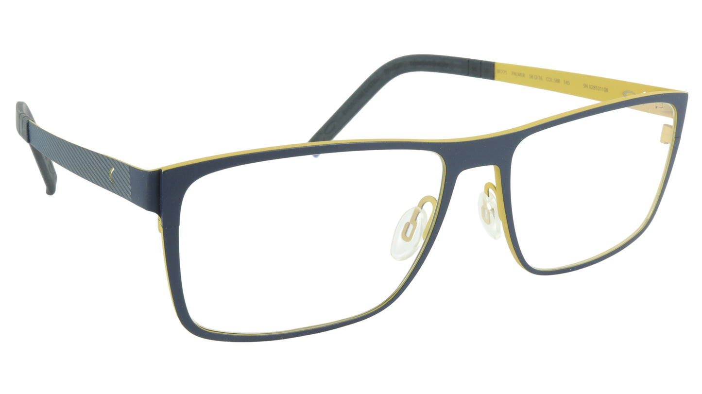 Blackfin Palmer BF771 C588 Beta-Titanium Bio-compatible Italy Made Eyeglasses - Frame Bay