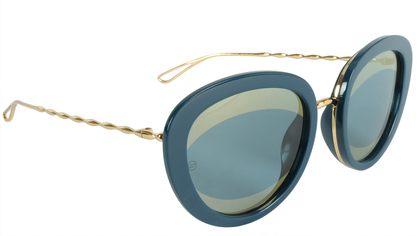 Ellie Saab Sunglasses ES 007/S MR88N Acetate Metal Italy Made 53-20-140 - Frame Bay