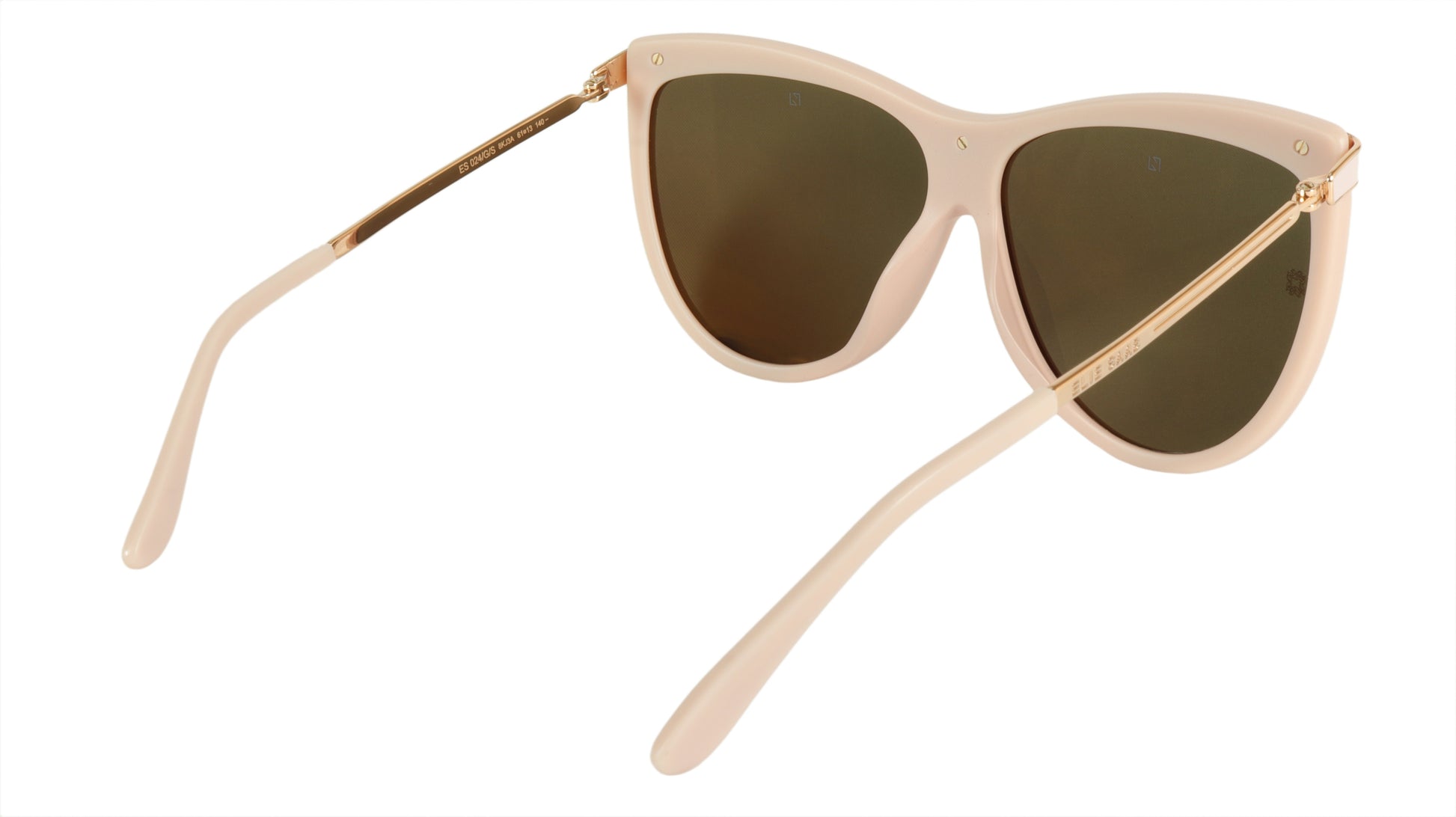 Ellie Saab Sunglasses ES 024/G/S 8KJ3A Acetate Metal Italy Made 61-13-140 - Frame Bay