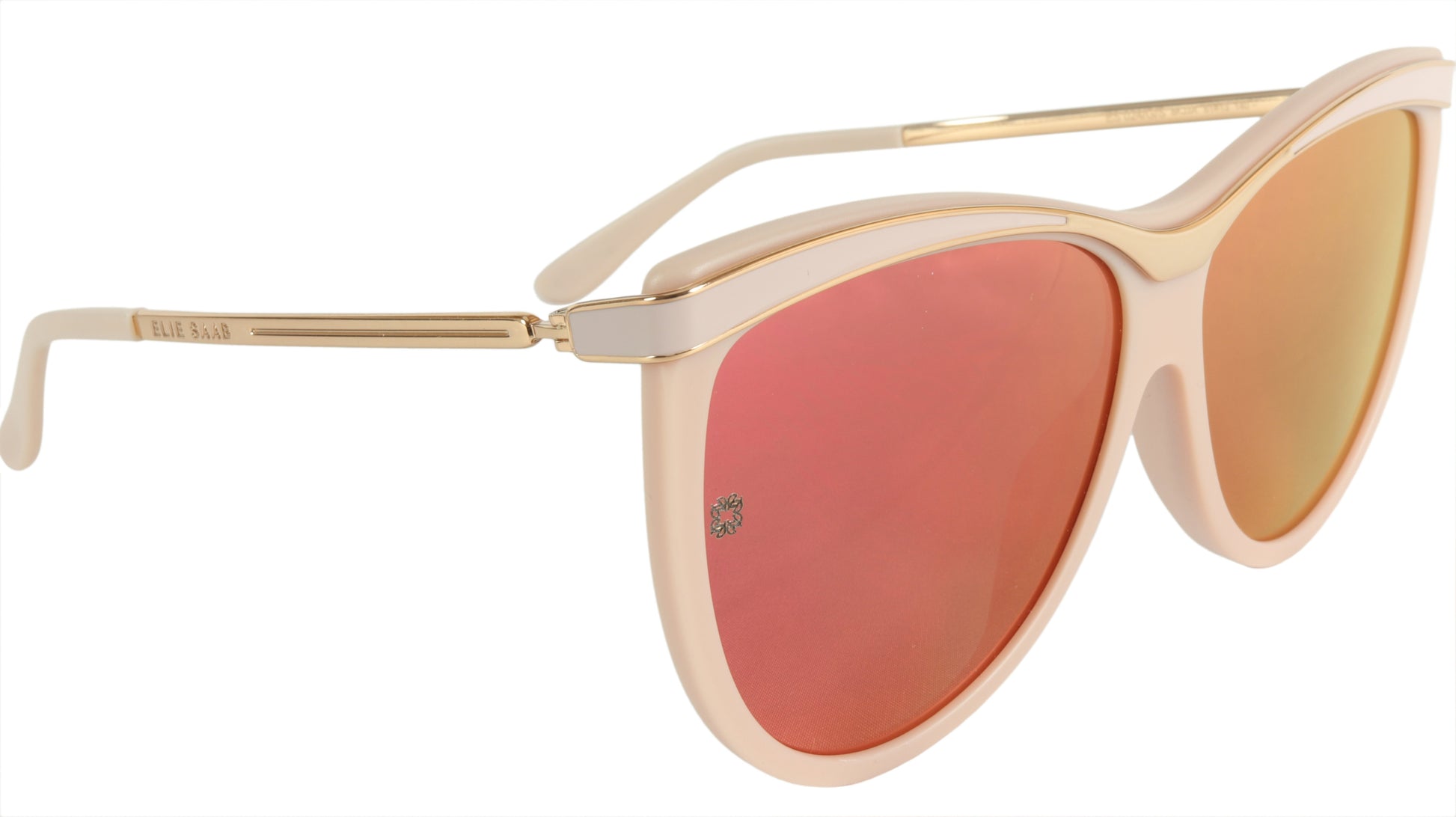 Ellie Saab Sunglasses ES 024/G/S 8KJ3A Acetate Metal Italy Made 61-13-140 - Frame Bay