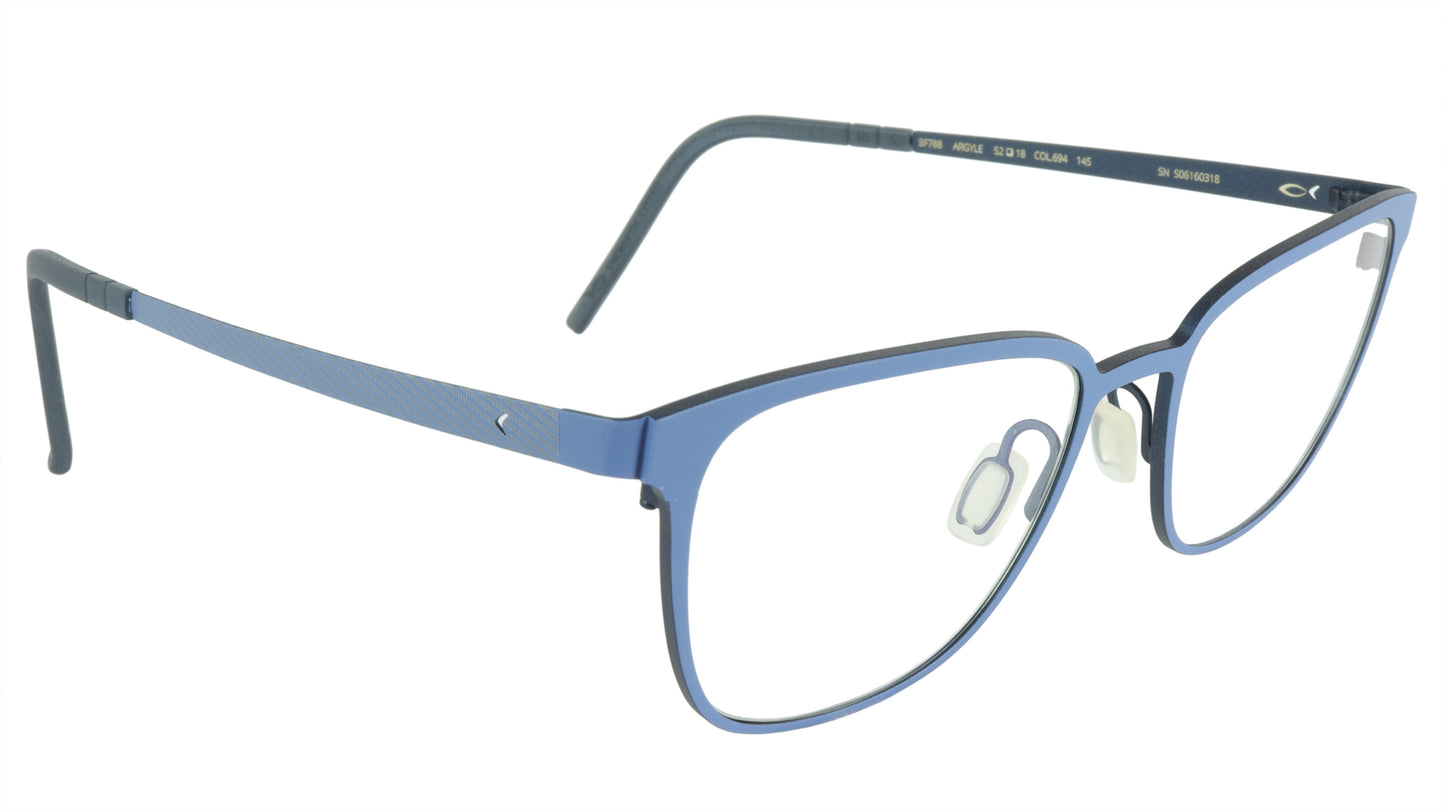 Blackfin Argyle BF788 C694 Beta-Titanium Bio-compatible Italy Made Eyeglasses - Frame Bay