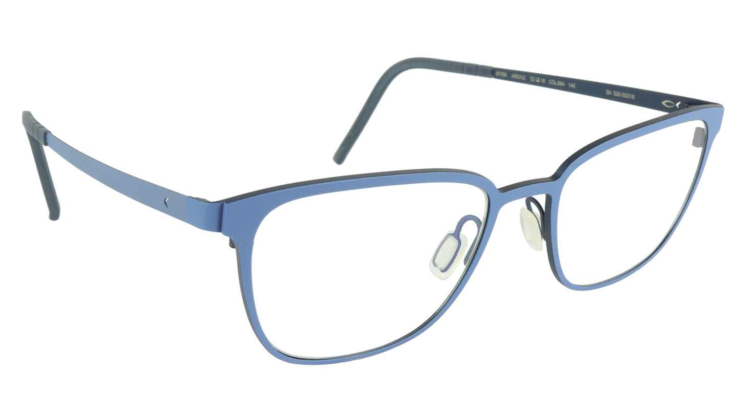 Blackfin Argyle BF788 C694 Beta-Titanium Bio-compatible Italy Made Eyeglasses - Frame Bay