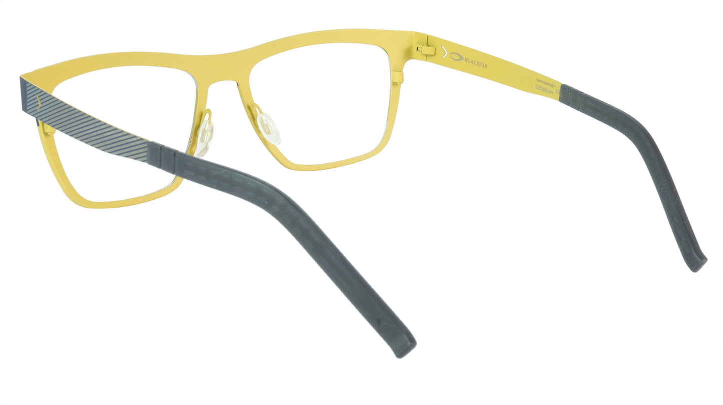 Blackfin Grays BF752 C588 Beta-Titanium Bio-compatible Italy Made Eyeglasses - Frame Bay
