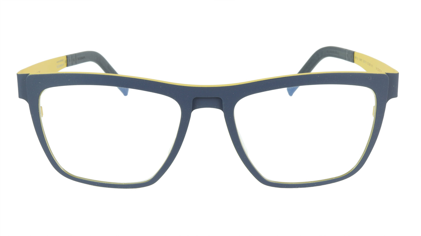 Blackfin Grays BF752 C588 Beta-Titanium Bio-compatible Italy Made Eyeglasses - Frame Bay