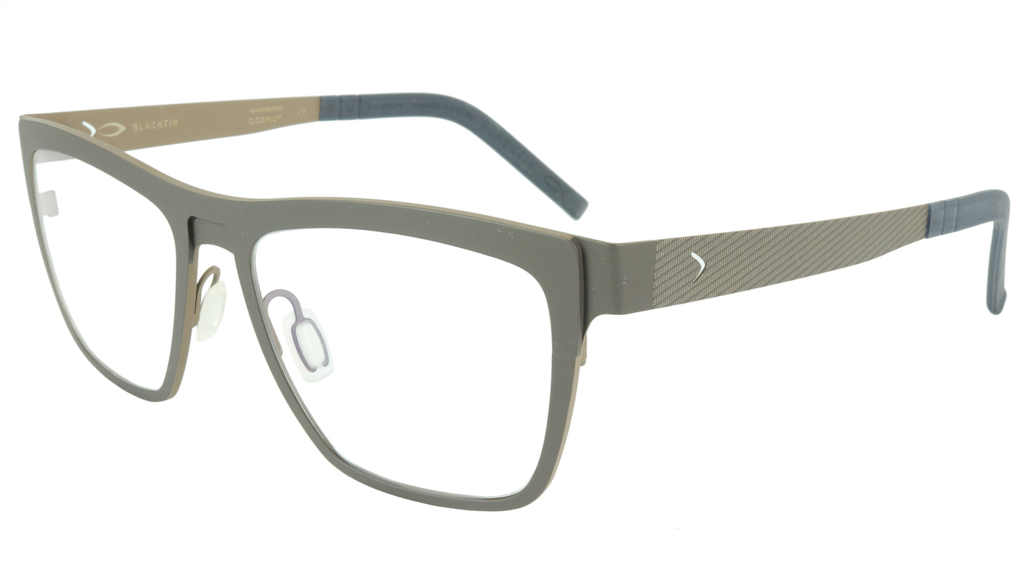 Blackfin Grays BF752 C577 Beta-Titanium Bio-compatible Italy Made Eyeglasses - Frame Bay