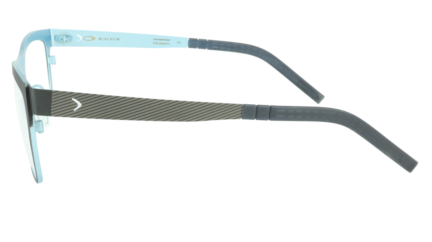 Blackfin Grays BF752 C528 Beta-Titanium Bio-compatible Italy Made Eyeglasses - Frame Bay