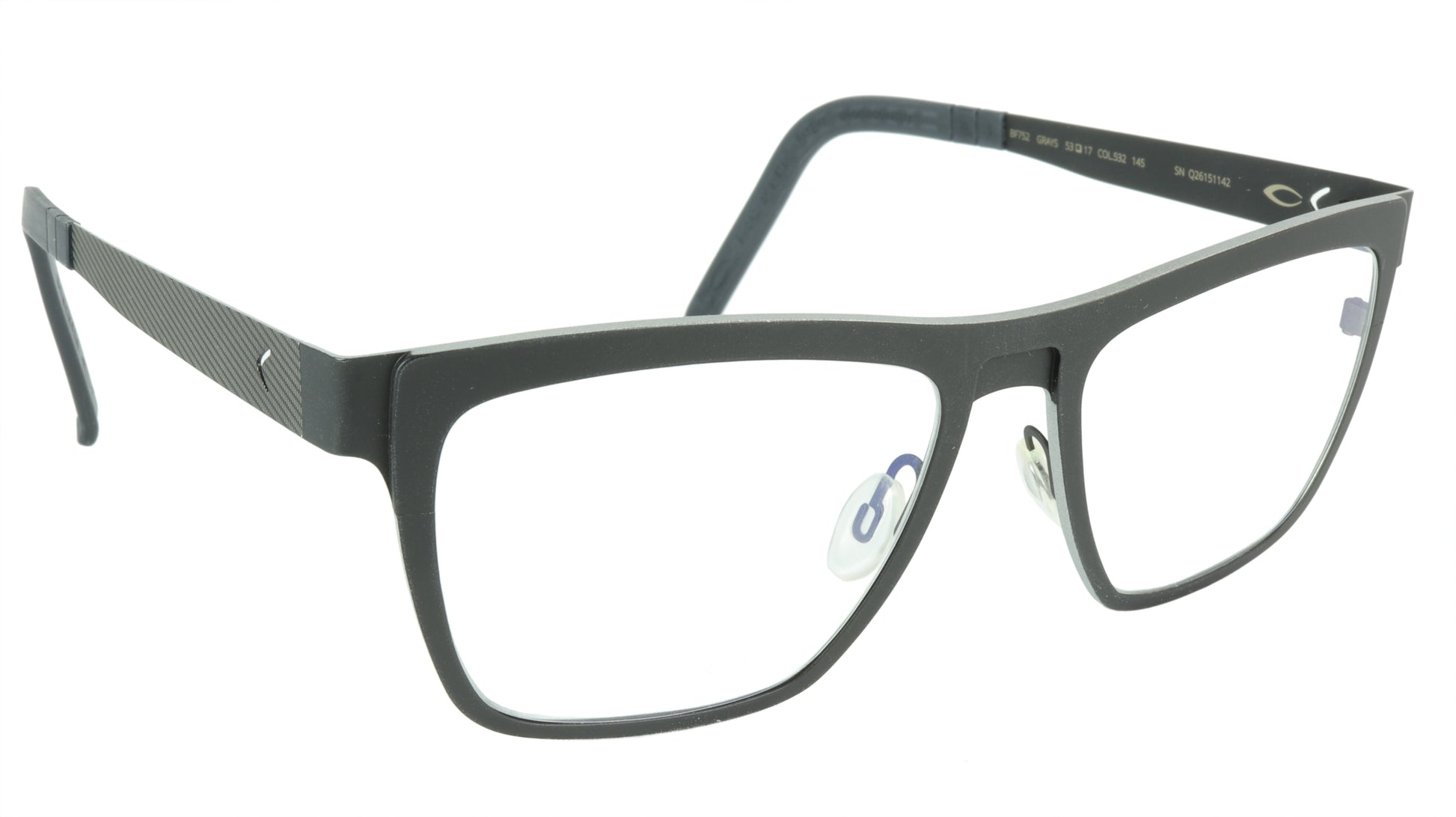 Blackfin Grays BF752 C532 Beta-Titanium Bio-compatible Italy Made Eyeglasses - Frame Bay