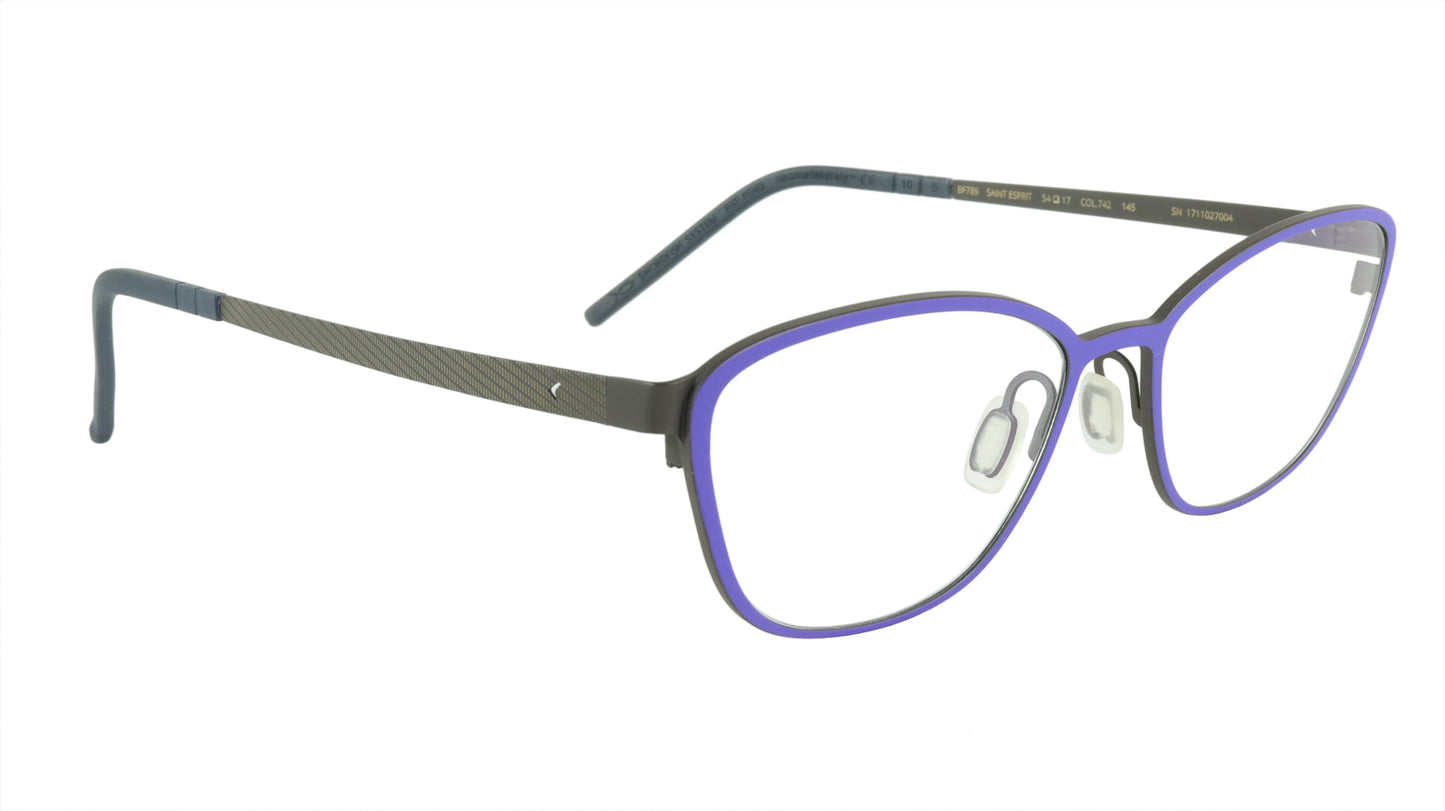 Blackfin Saint Esprit BF789 C742 Beta-Titanium Bio-compatible Italy Made Eyeglasses - Frame Bay