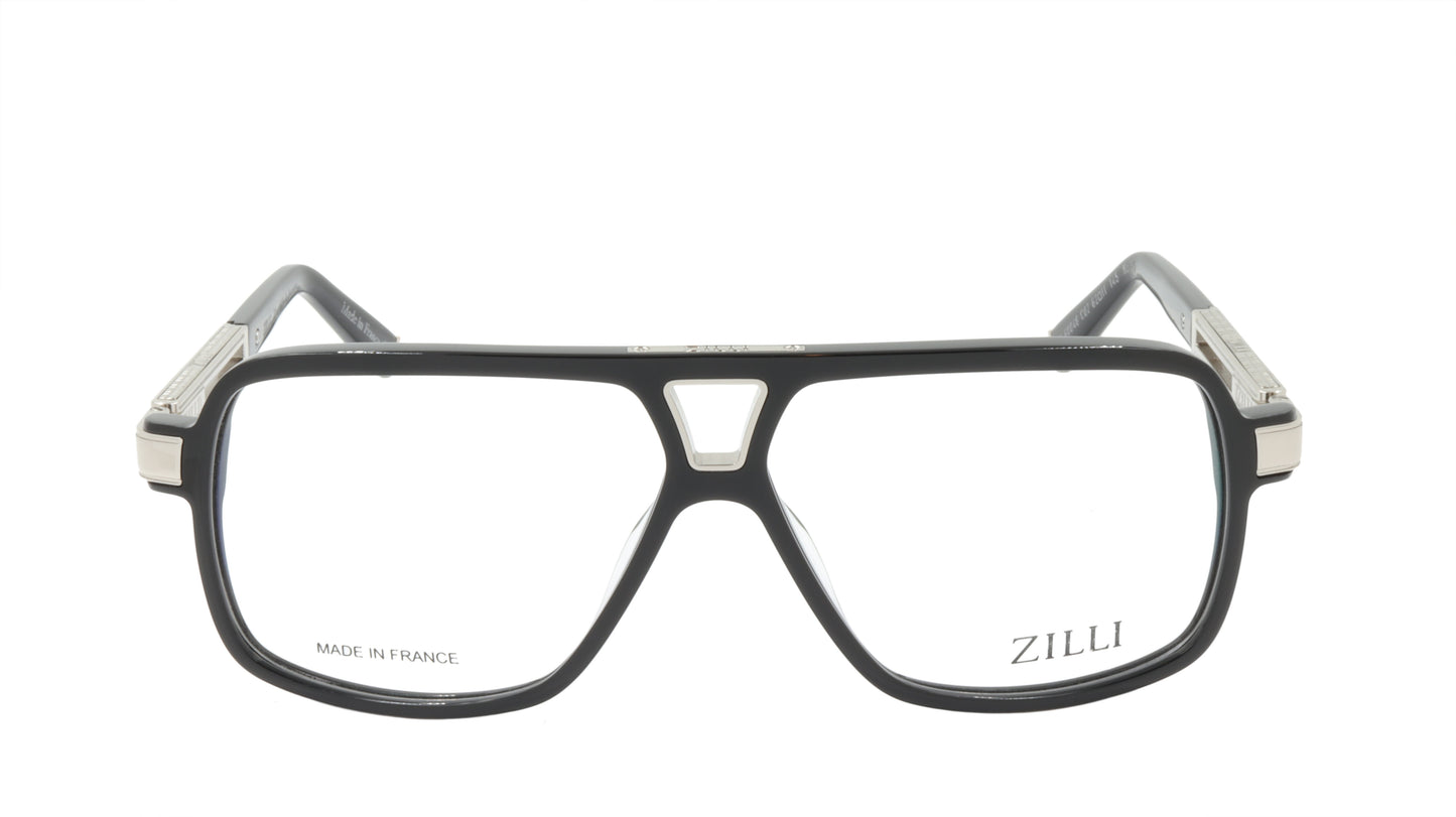 ZILLI Eyeglasses Frame Titanium Acetate France Made ZI 60048 C02