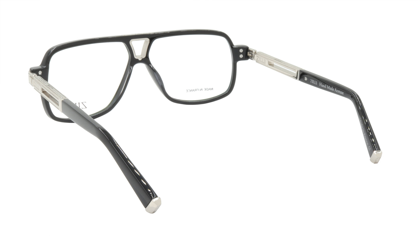 ZILLI Eyeglasses Frame Titanium Acetate France Made ZI 60048 C02