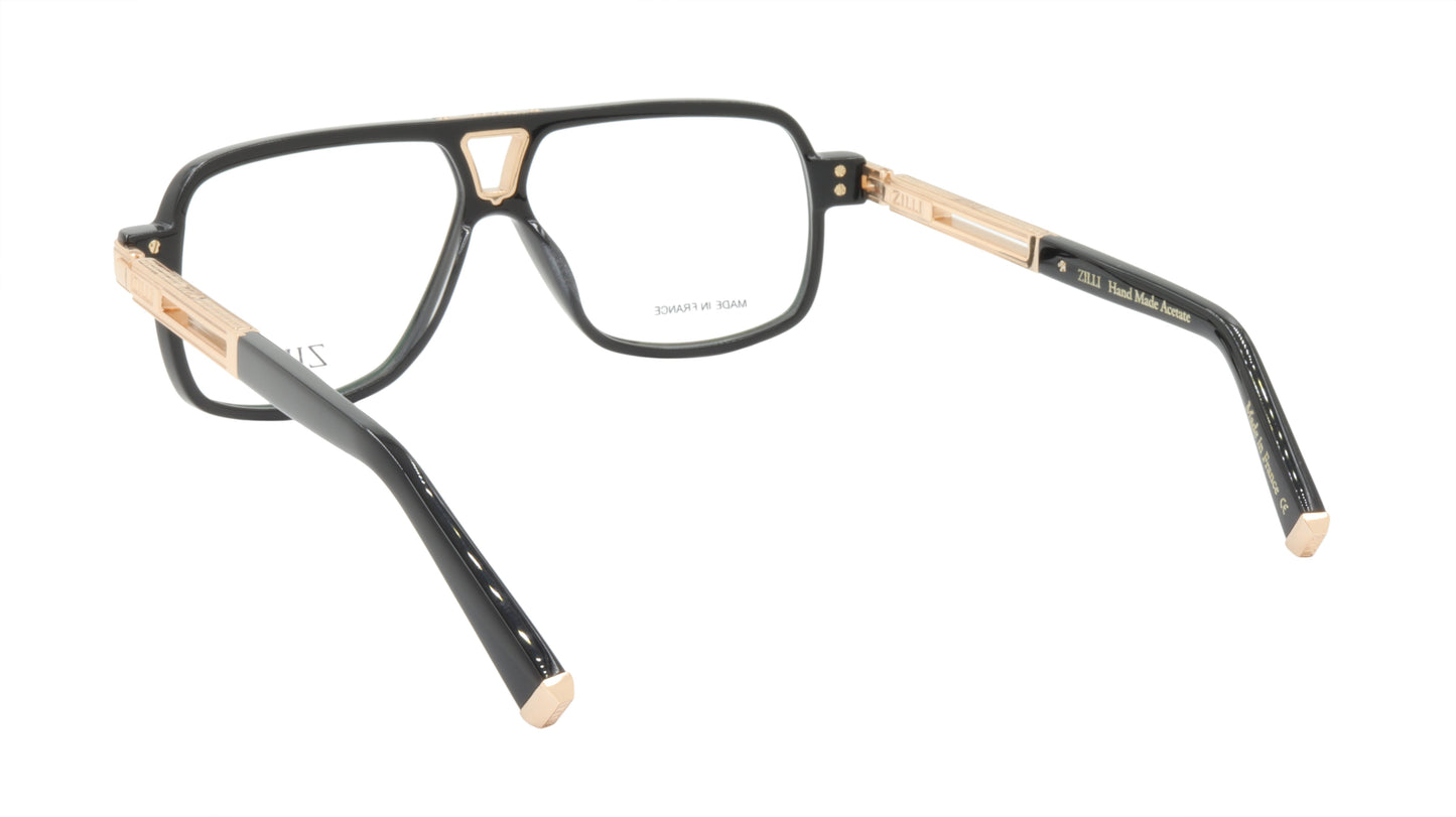 ZILLI Eyeglasses Frame Titanium Acetate France Made ZI 60048 C01