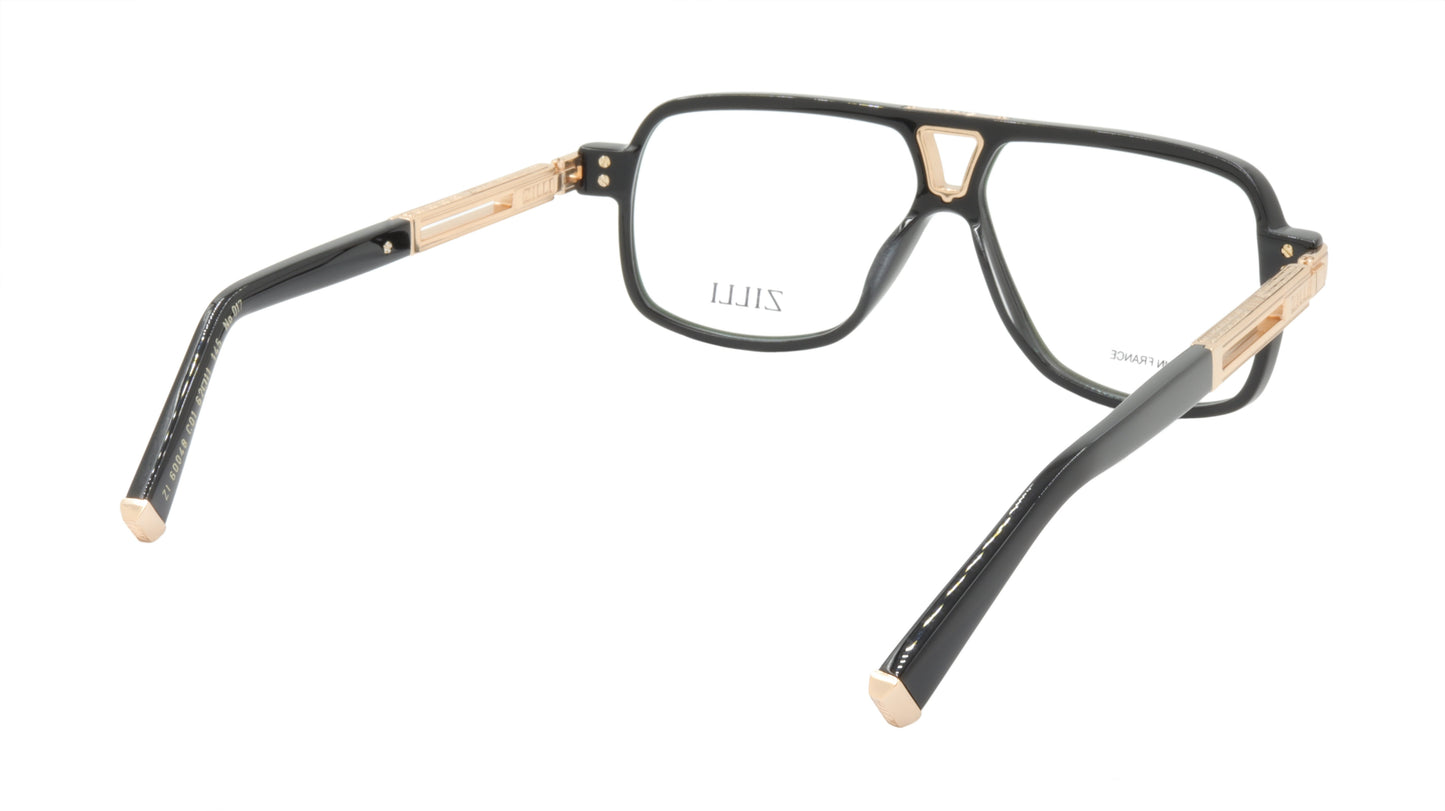 ZILLI Eyeglasses Frame Titanium Acetate France Made ZI 60048 C01