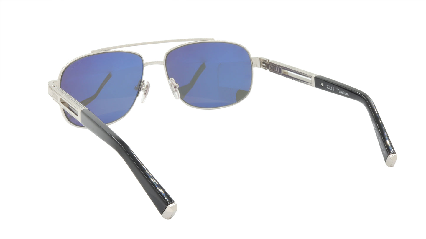 ZILLI Sunglasses Titanium Acetate Polarized France Handmade ZI 65002 C02