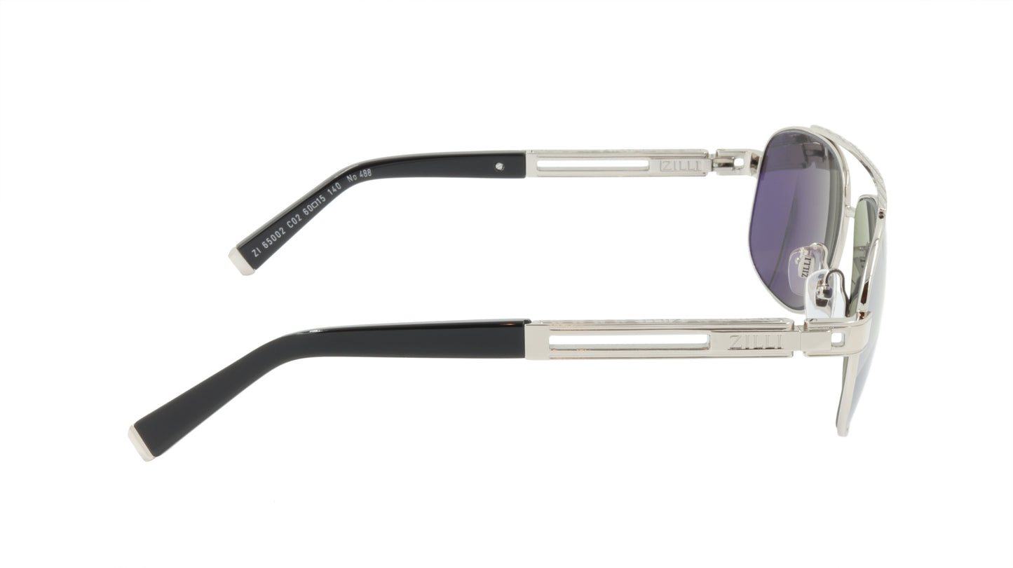 ZILLI Sunglasses Titanium Acetate Polarized France Handmade ZI 65002 C02