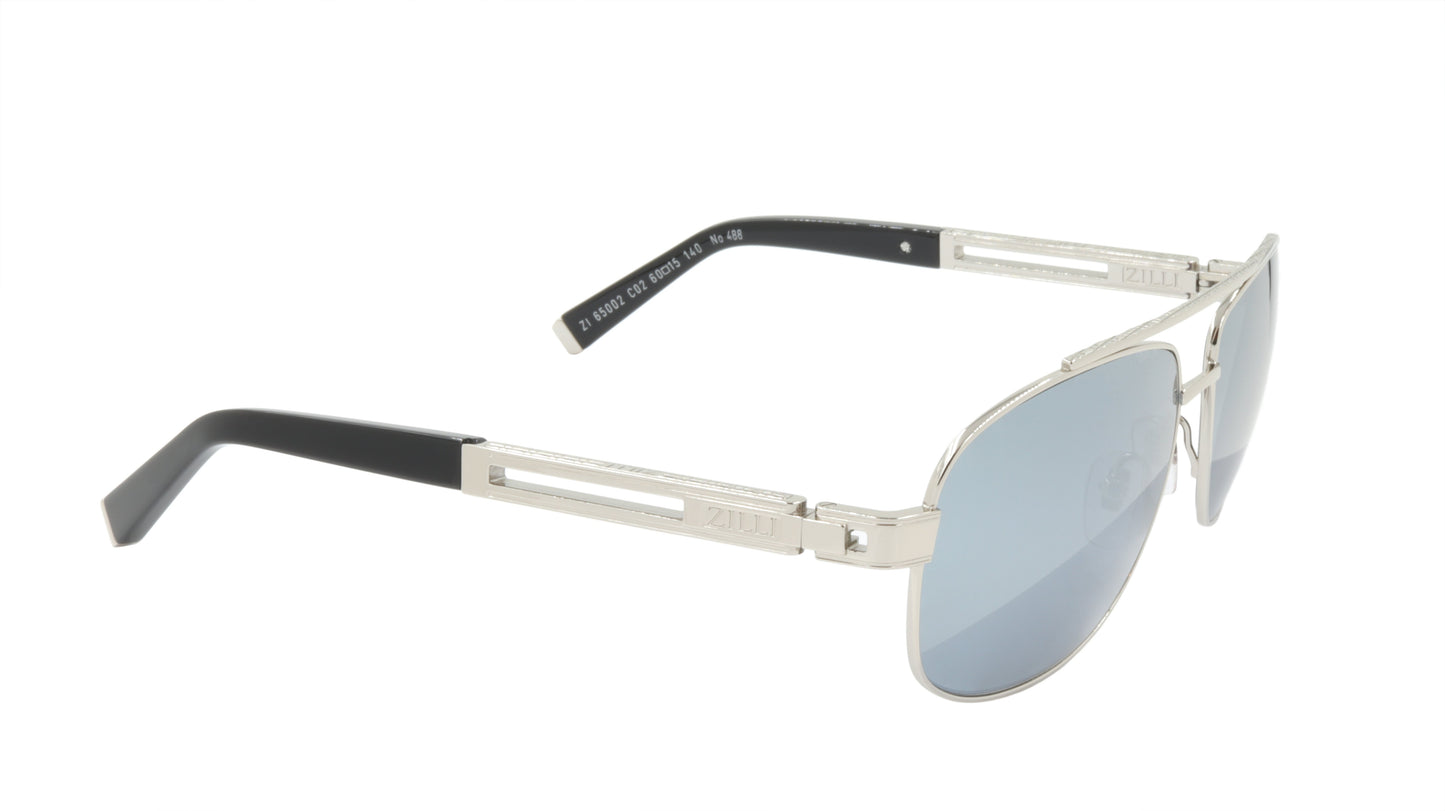 ZILLI Sunglasses Titanium Acetate Polarized France Handmade ZI 65002 C02