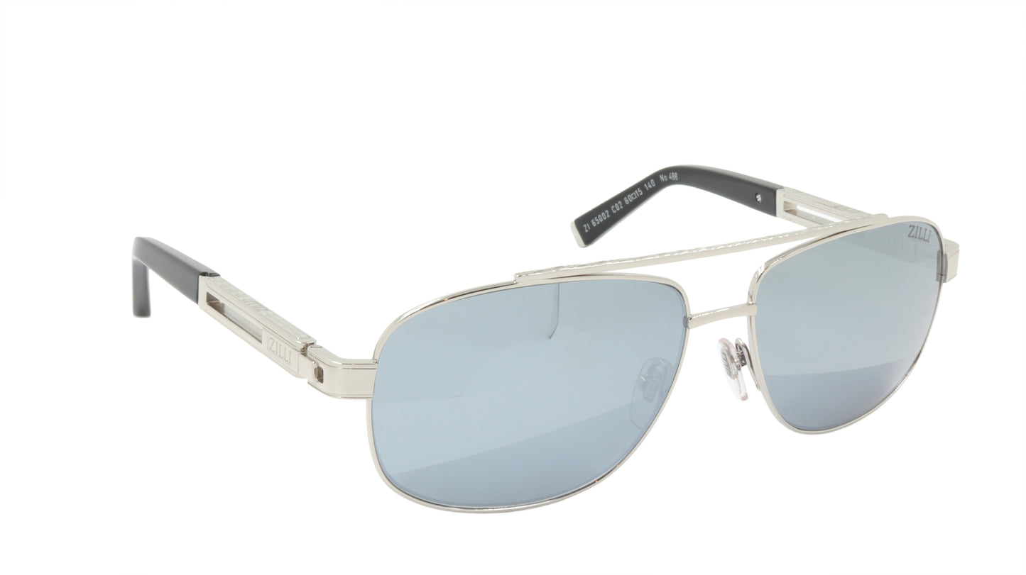 ZILLI Sunglasses Titanium Acetate Polarized France Handmade ZI 65002 C02