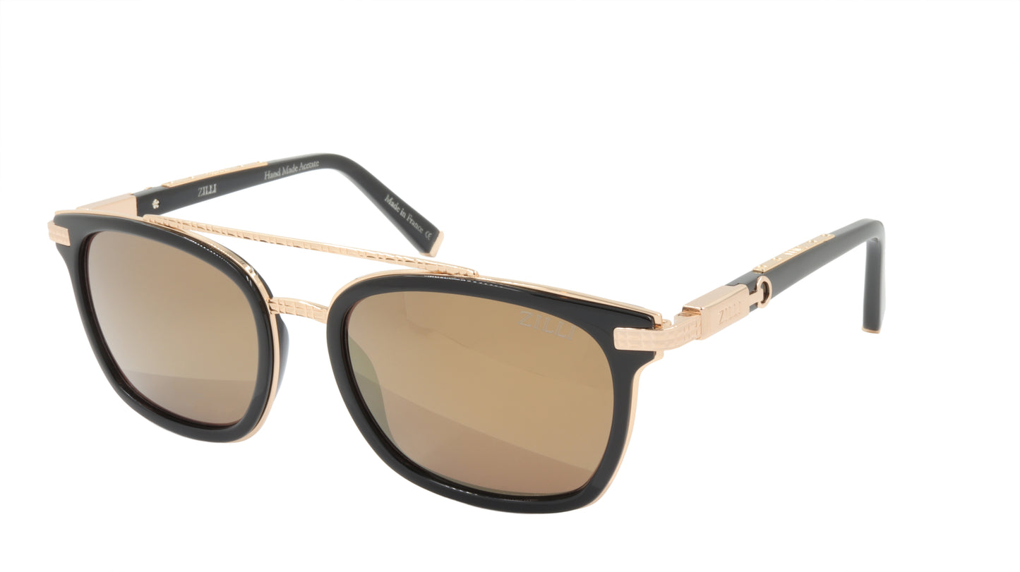 ZILLI Sunglasses Titanium Acetate Polarized France Handmade ZI 65014 C11