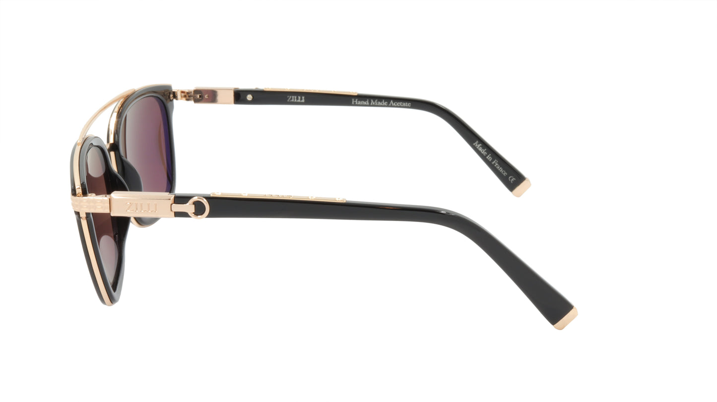 ZILLI Sunglasses Titanium Acetate Polarized France Handmade ZI 65014 C11