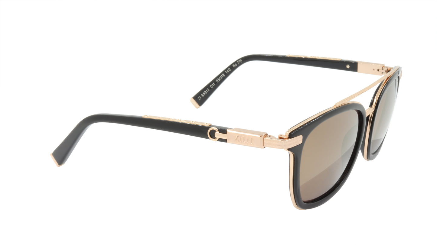 ZILLI Sunglasses Titanium Acetate Polarized France Handmade ZI 65014 C11