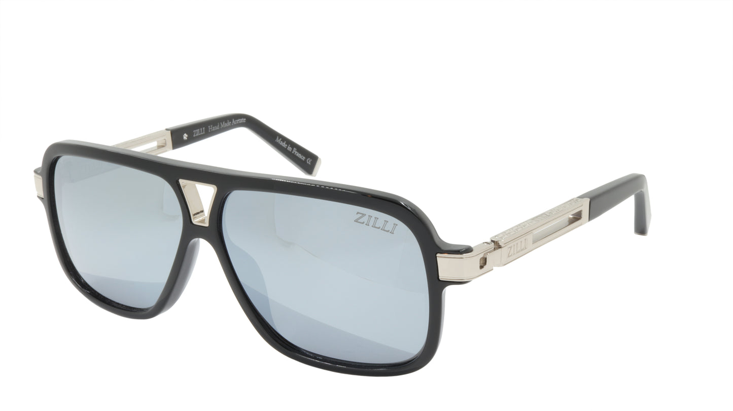 ZILLI Sunglasses Titanium Acetate Polarized France Handmade ZI 65016 C02