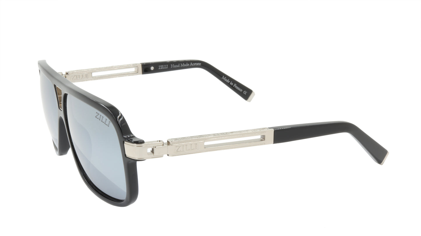 ZILLI Sunglasses Titanium Acetate Polarized France Handmade ZI 65016 C02