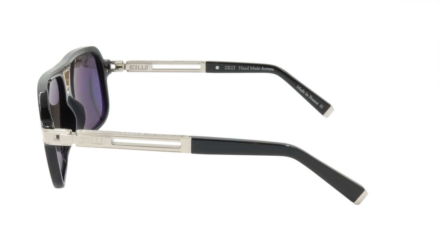 ZILLI Sunglasses Titanium Acetate Polarized France Handmade ZI 65016 C02