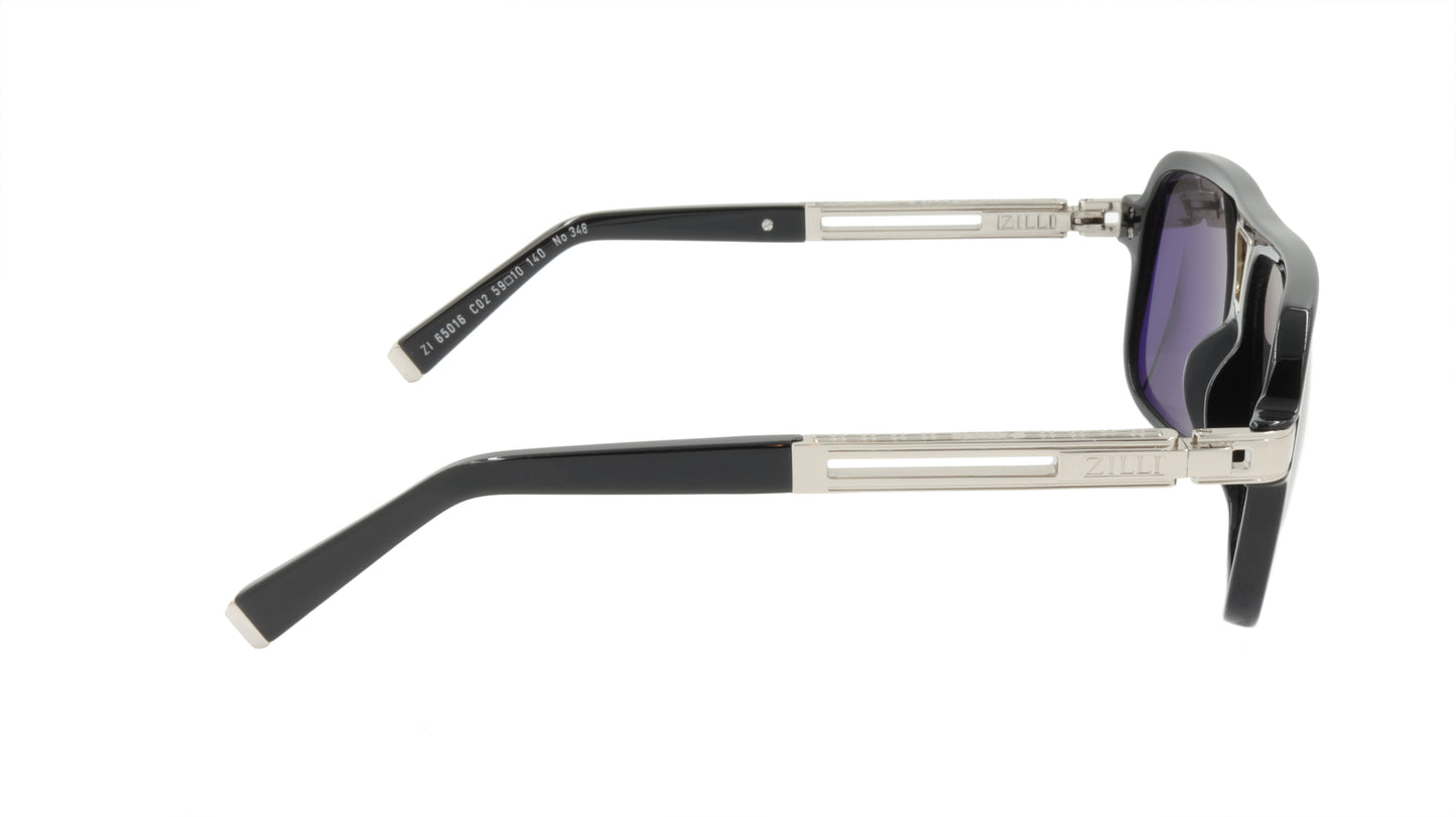 ZILLI Sunglasses Titanium Acetate Polarized France Handmade ZI 65016 C02