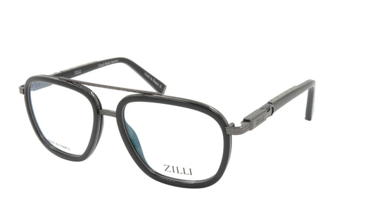ZILLI Eyeglasses Frame Titanium Acetate France Made ZI 60016 C02