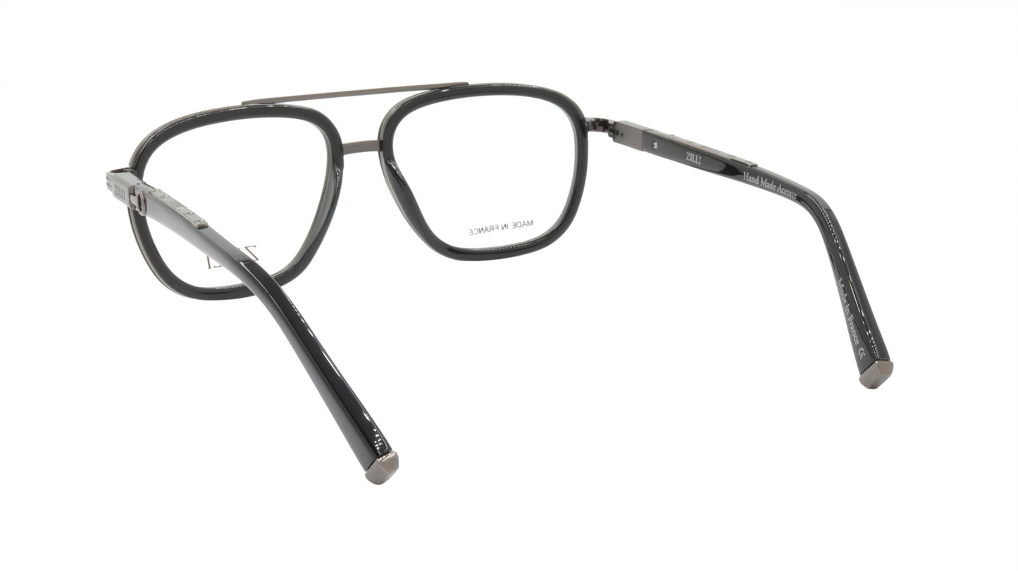 ZILLI Eyeglasses Frame Titanium Acetate France Made ZI 60016 C02