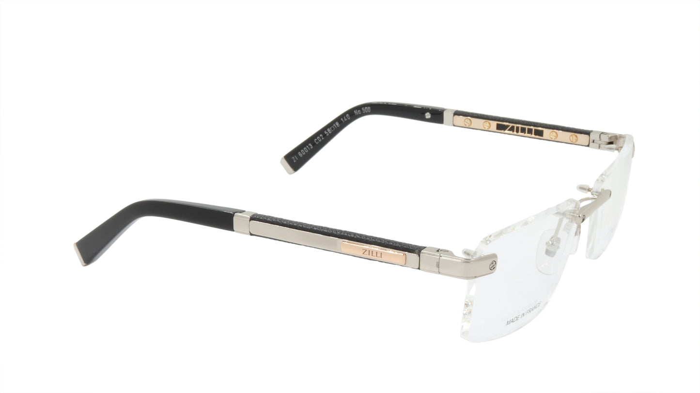 ZILLI Eyewear: Rimless and Handcrafted in France with Unique Identifier