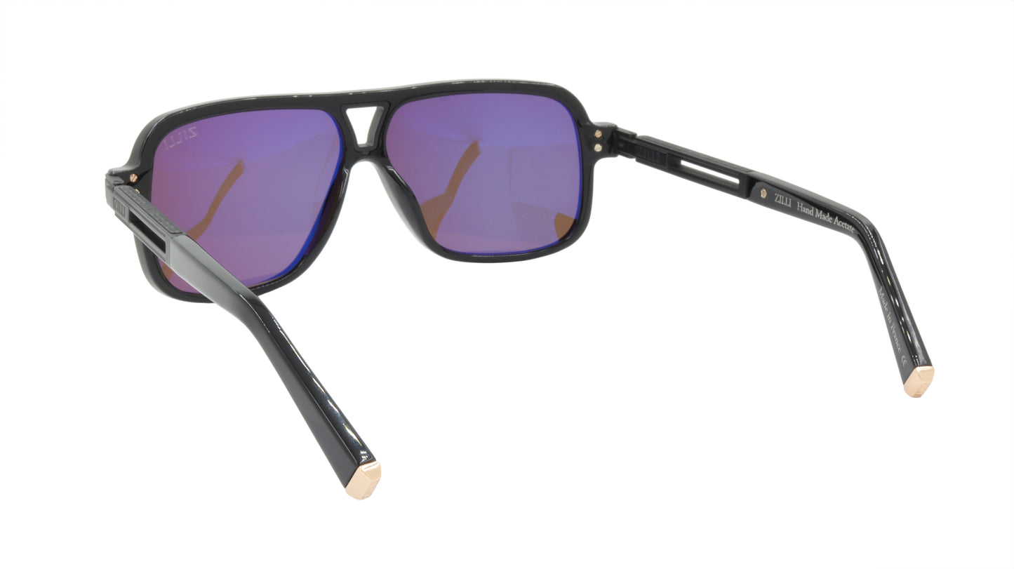 ZILLI Sunglasses Titanium Acetate Polarized France Handmade ZI 65016 C04