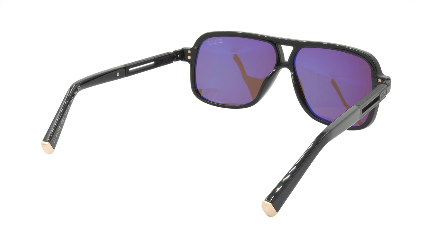 ZILLI Sunglasses Titanium Acetate Polarized France Handmade ZI 65016 C04